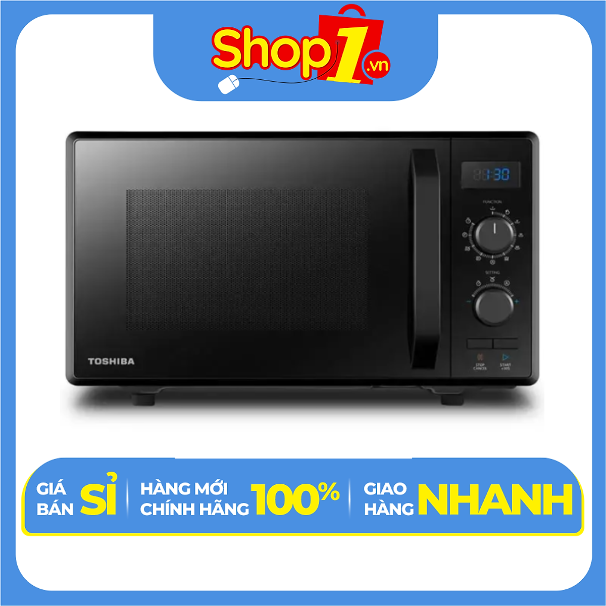 Lò Vi Sóng Toshiba MW2-AG24PC 24 Lít - Hàng Chính Hãng - Chỉ Giao Hà Nội