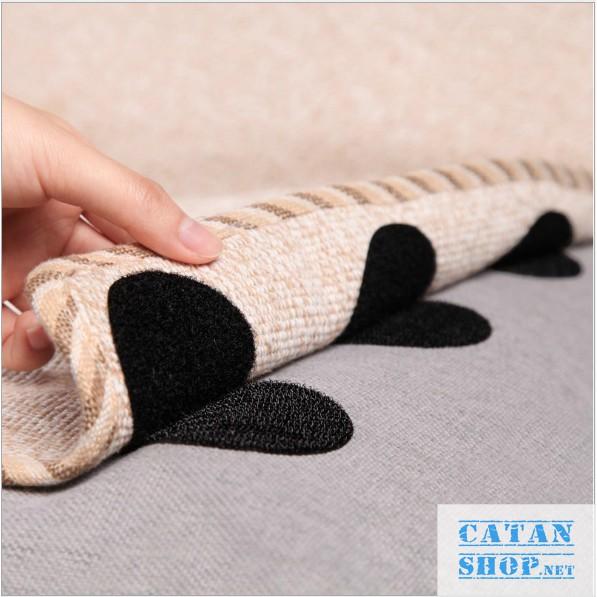 Set 5 Miếng Dán đa năng Cố Định Sofa, Thảm Lót Sàn Chống Trượt, Đồ Vật, Tem Dán Đa Năng GD331-Dancodinh