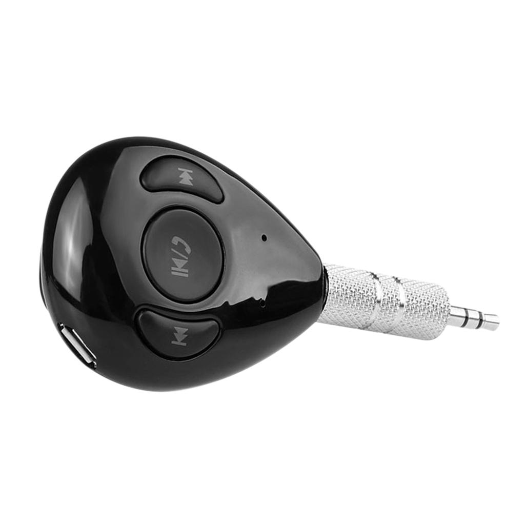 Wireless Bluetooth 3.5mm Car Aux Audio Stereo Music Receiver Adapter Home