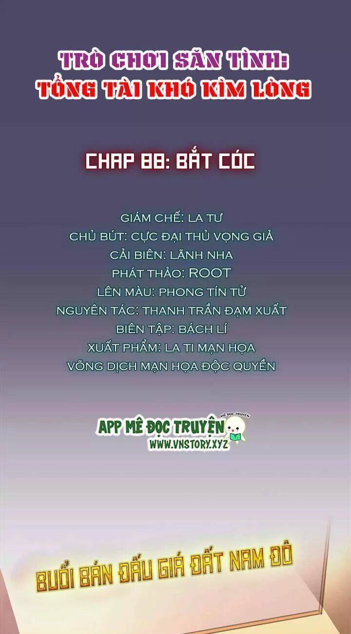 trò chơi săn tình - tổng tài khó kìm lòng chapter 88 1