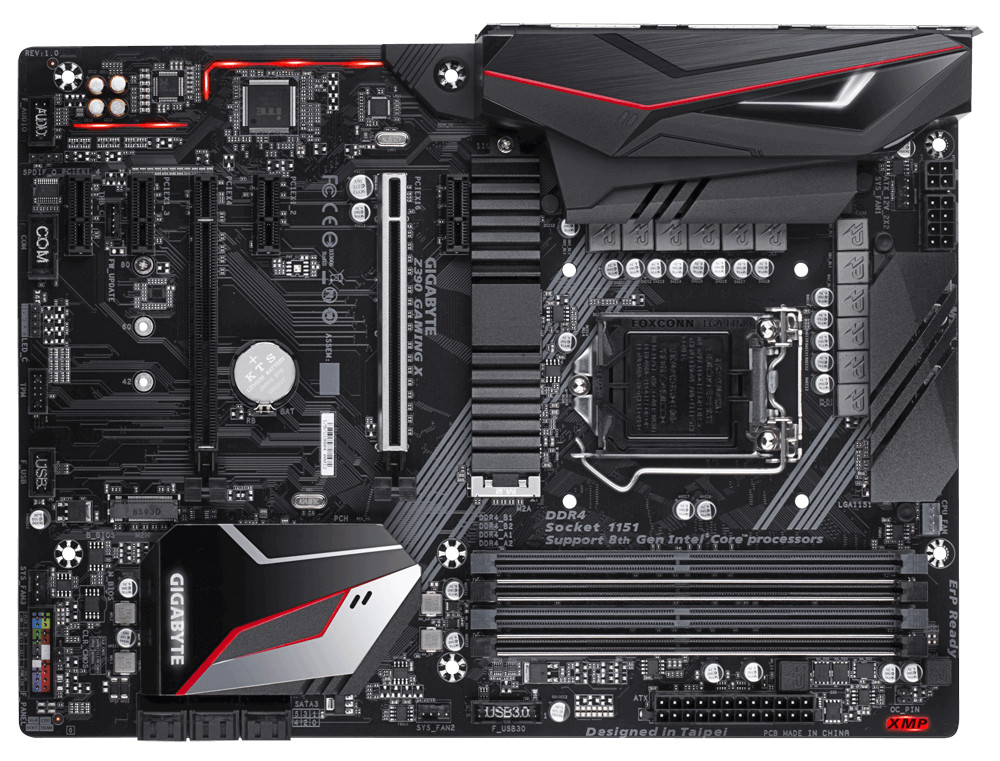 Bo Mạch Chủ Mainboard GIGABYTE Z390 Gaming X (SK1151) - Hàng Chính Hãng