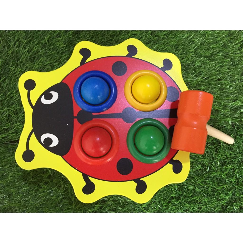 Đập Bóng 4 Lỗ - Hình Con Vật Ngộ Nghĩnh