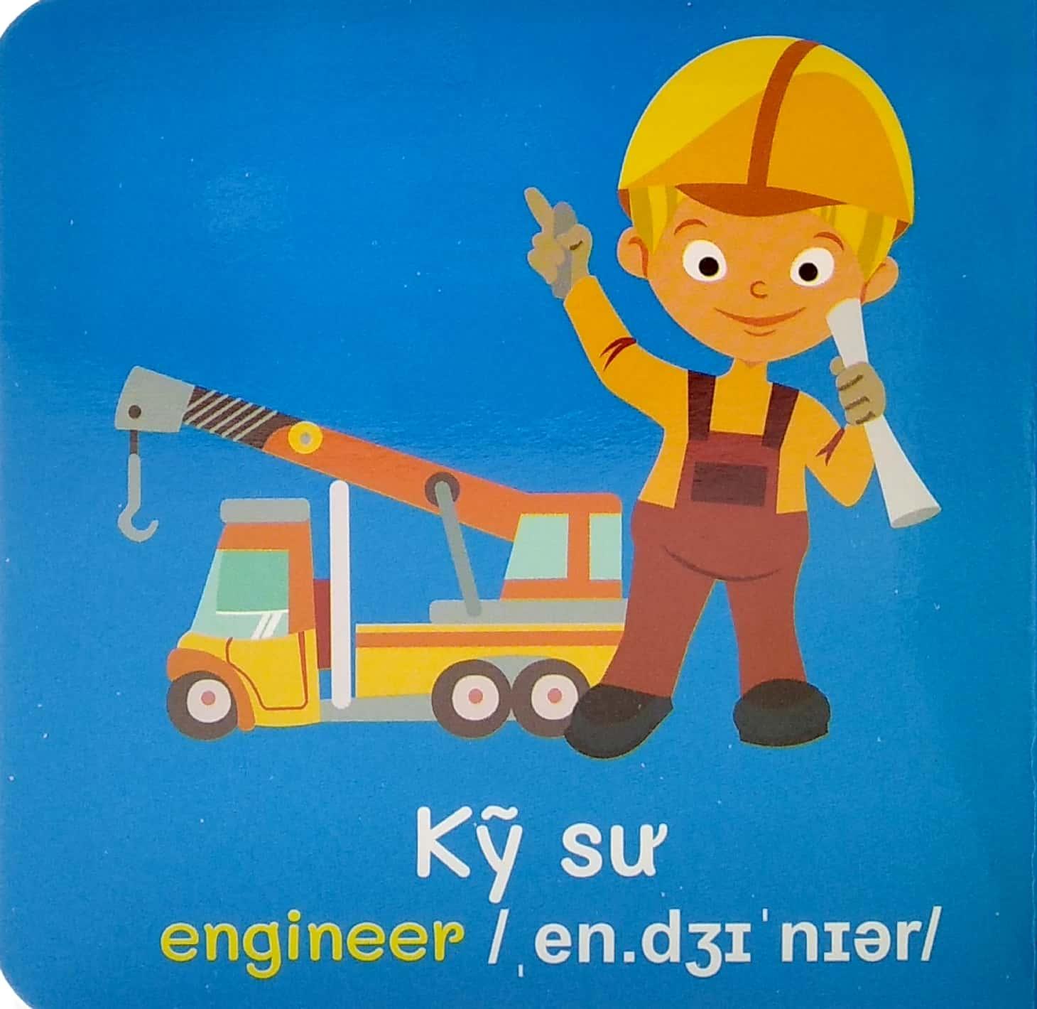 Từ Điển Bằng Hình Đầu Tiên Của Bé - Baby'S First Picture Dictionary - Jobs - Nghề Nghiệp