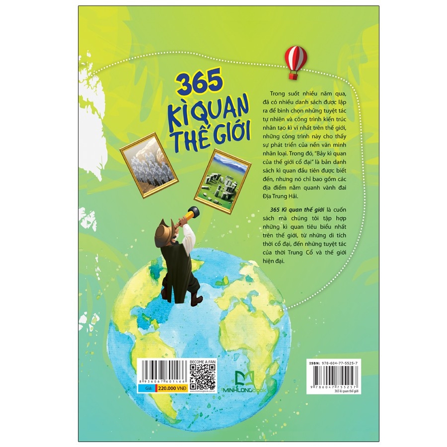 Combo 2 Cuốn: 365 Sự Thật Bạn Cần Biết + 365 Kì Quan Thế Giới