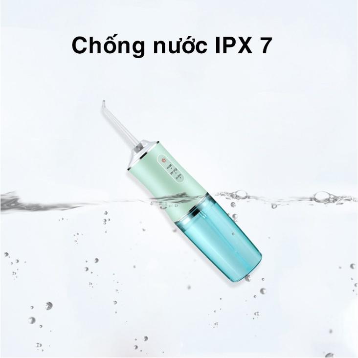 [KOSUYTU] Máy Tăm Nước Cầm Tay Oral Irrigator Bản Quốc Tế Chuẩn Châu Âu - Tăm Nước Vệ Sinh Răng Miệng Oral Irrigator Bản Quốc Tế