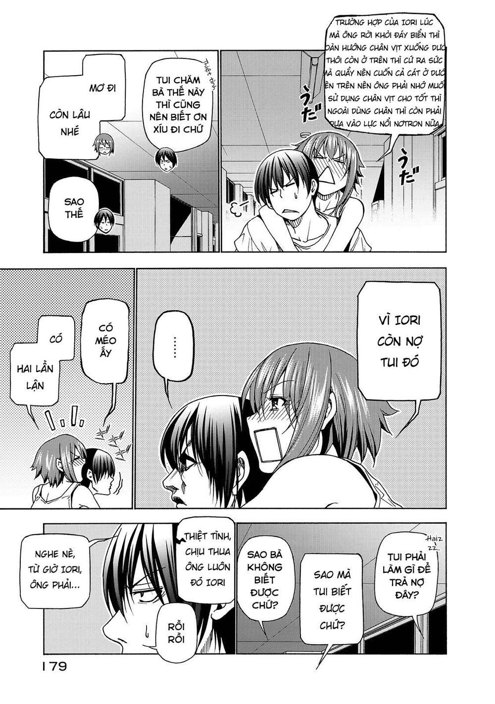 cô gái thích lặn - grand blue chapter 33 54