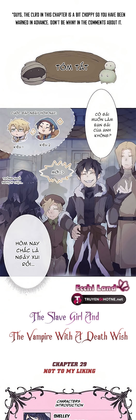 cô gái bị truy đuổi và chàng ma cà rồng chapter 29.1 2