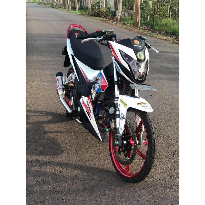Côn thắng nhôm bạc CNC lắp Winner V1, Winner X, Exciter150, Sonic