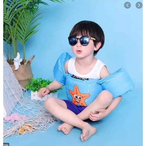 Phao Bơi Liền Tay Và Ngực Cho Bé Trai Bé Gái Gồm Nhiều Mẫu