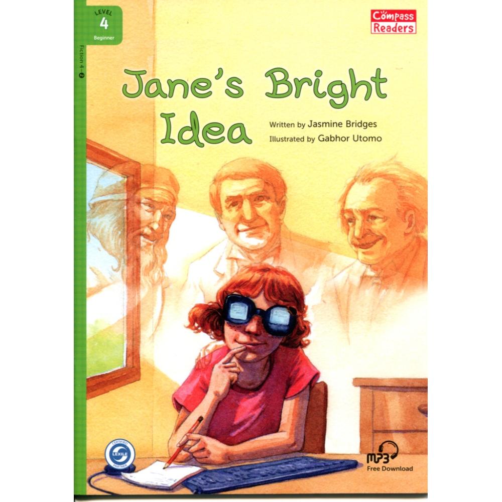 [Compass Reading Level 4-2] Jane's Bright Idea - Leveled Reader with Downloadable Audio-Free audio - Sách chuẩn nhập khẩu từ NXB Compass