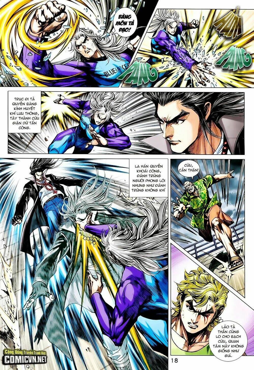 tân tác long hổ môn chapter 718 18