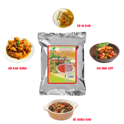 Combo 3 hũ Bột Điều Màu 60gr (60gr/hũ)
