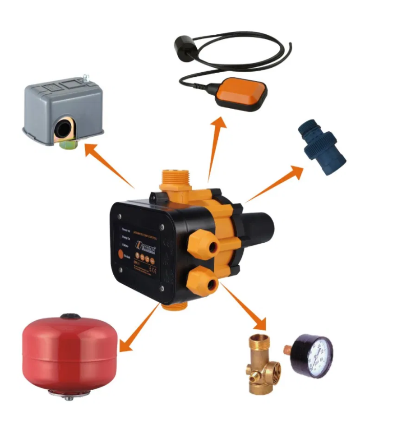 Máy Điều Chỉnh Áp Suất Điện Tử Dành Cho Bơm Nước Gia Đình nhiều Tầng MONRO EPC-1 Auto Water - cao cấp