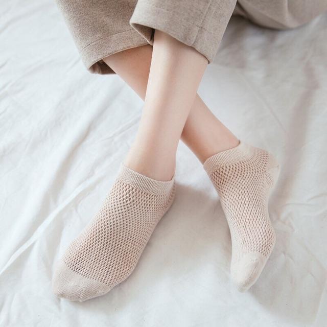 Sét 10 đôi tất Lưới nữ thông hơi siêu mát
