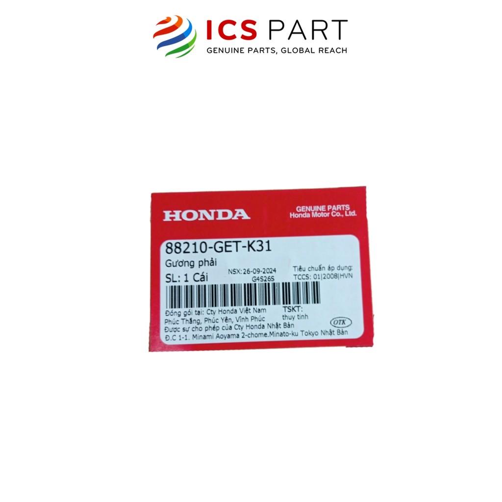 Gương Phải HONDA Sh Mode Màu Không chân (88210GETK31)