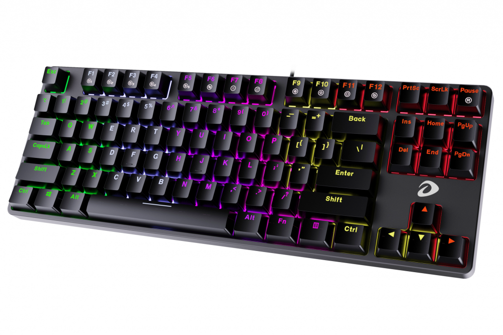 Bàn phím cơ Gaming DAREU EK87 - Black - Hàng chính hãng