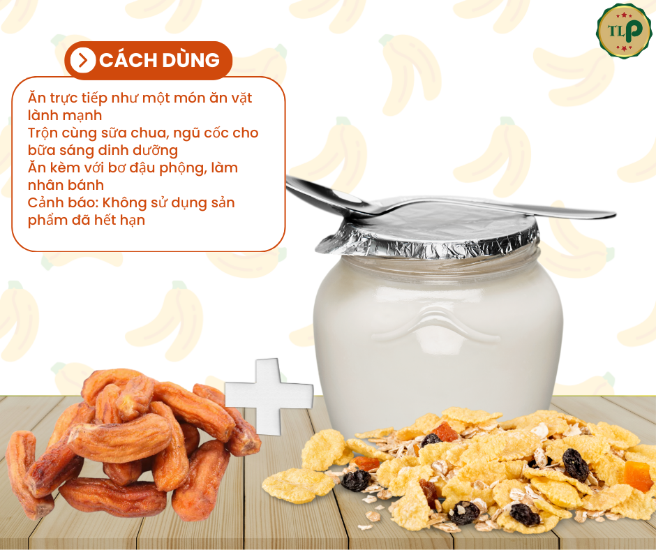 Chuối Sấy Dẻo Tân Lộc Phát | Mềm Dẻo Thơm Ngon