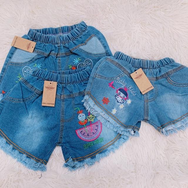 Quần jean cho bé gái size 8-25kg