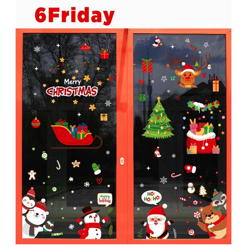 Decal trang trí noel, giáng sinh nhiều hình loại tốt
