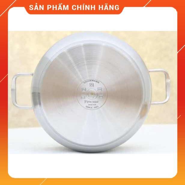 Bộ nồi cao cấp 5 Fivestar inox nắp kính đáy từ