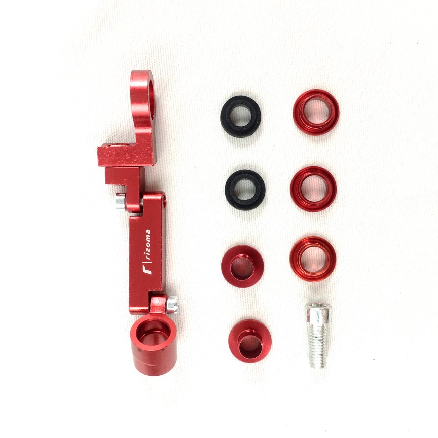 Pat Bình Dầu CNC Rizoma màu đỏ