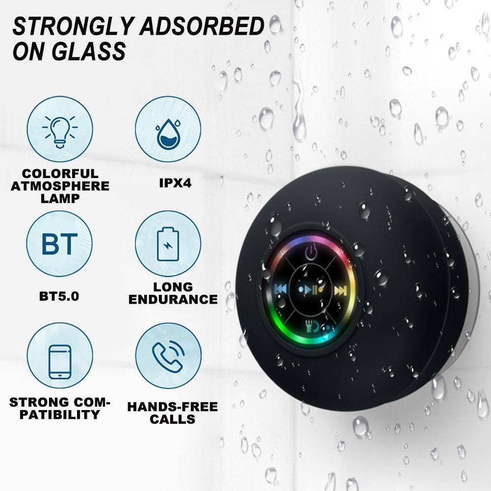 Loa Bluetooth Mini Bluetooth Audio Audio Loa không dây LIGHT RGB LIGHT CHO ĐIỆN
