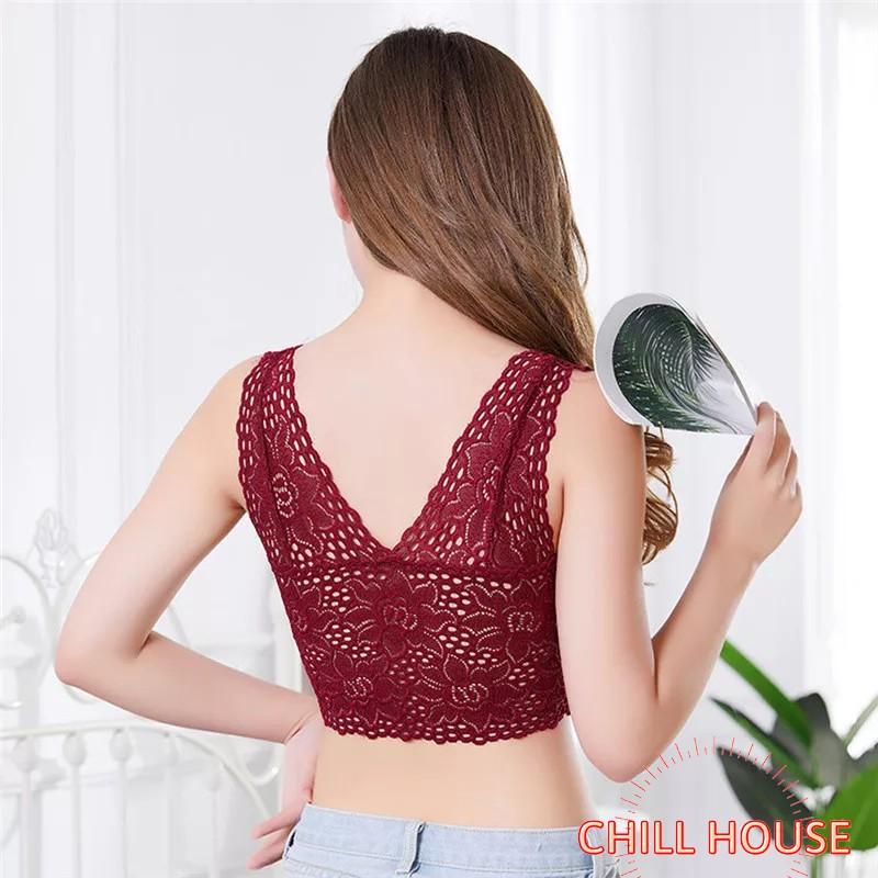 ÁO Bra Ren Hoa Cao Cấp Dáng ngắn MS21 - CHILLHOUSE