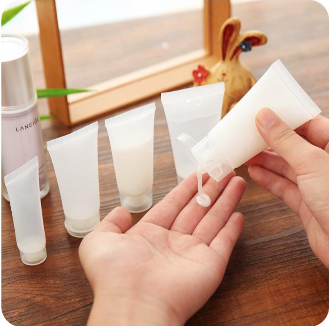 Tuýp, Lọ, Chai Nhựa Chiết Mỹ Phẩm Mini Đựng Kem Đánh Răng Dầu Gội Sữa Tắm Sữa Rửa Mặt GD725-ChietMP-5ml