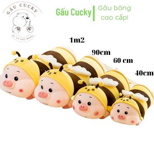 Gấu Bông Thú Bông Đồ Chơi Cho Bé Heo Dài Cosplay Ong Vàng ️Đầy Đủ Size + Video Thật️ Siêu Xinh Cao Cấp