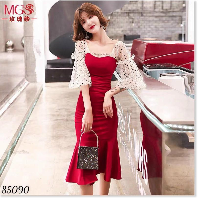 ĐẦM UMI ĐUÔI CÁ CỰC SANG TRỌNG , SIÊU ĐẸP TÔN DÁNG CHO CÁC CHỊ EM VINA 1HITSTORE