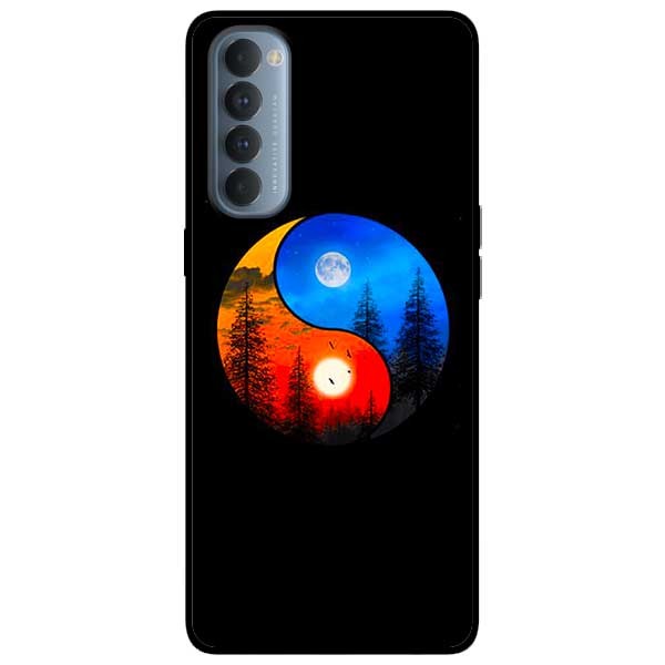 Ốp lưng dành cho Oppo Reno 4 Pro mẫu Âm Dương