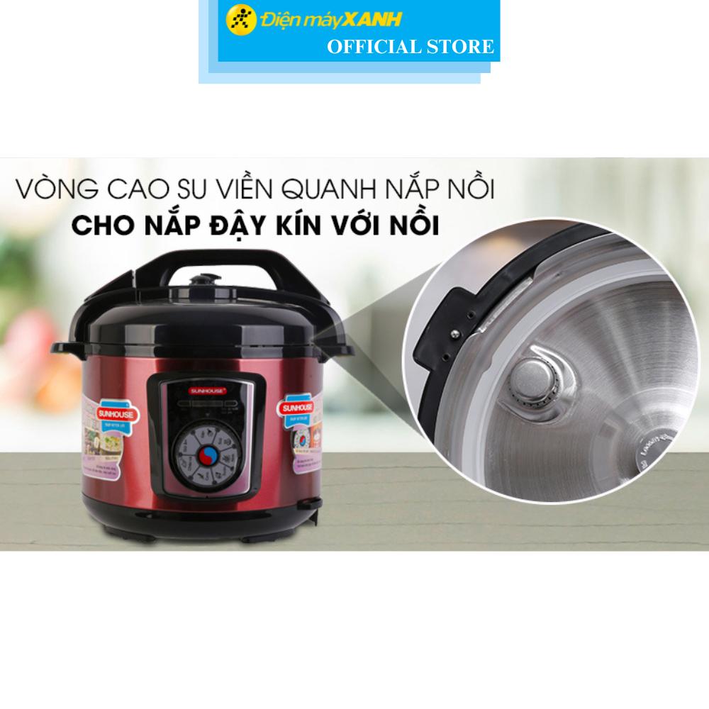 Nồi áp suất điện Sunhouse SHD1755 5 lít - Hàng Chính Hãng