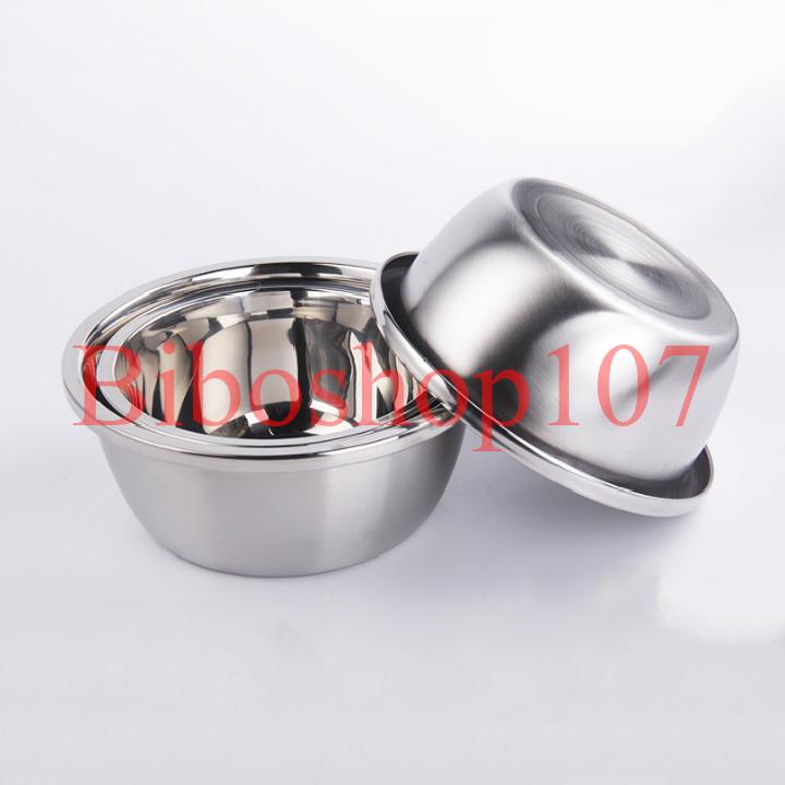 Tô trộn, âu trộn bột, đánh trứng inox (tùy chọn size)