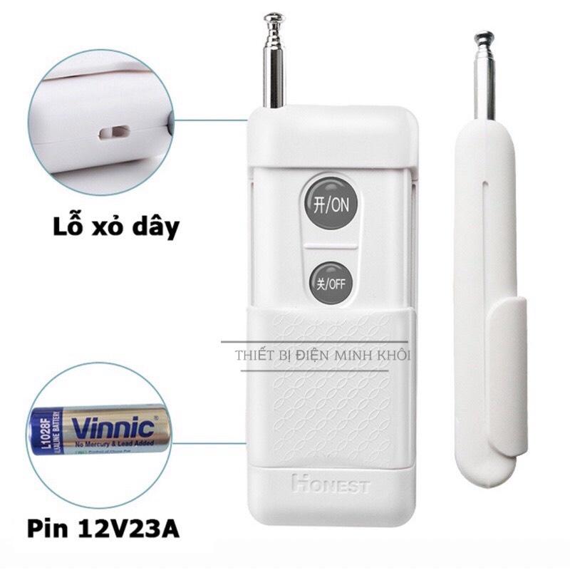 Công Tắc Điều Khiển Từ Xa Honest 1000m 220v,bật đèn từ xa, điều khiển tự động honest