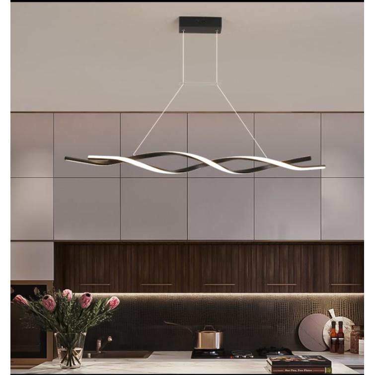 Đèn thả trang trí 3 chế độ ánh sáng, phong cách Bắc Âu sang trọng, đèn bàn ăn, T08