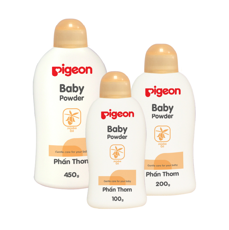 Phấn thơm em bé Pigeon Nắp màu 100g200g450g – 200g