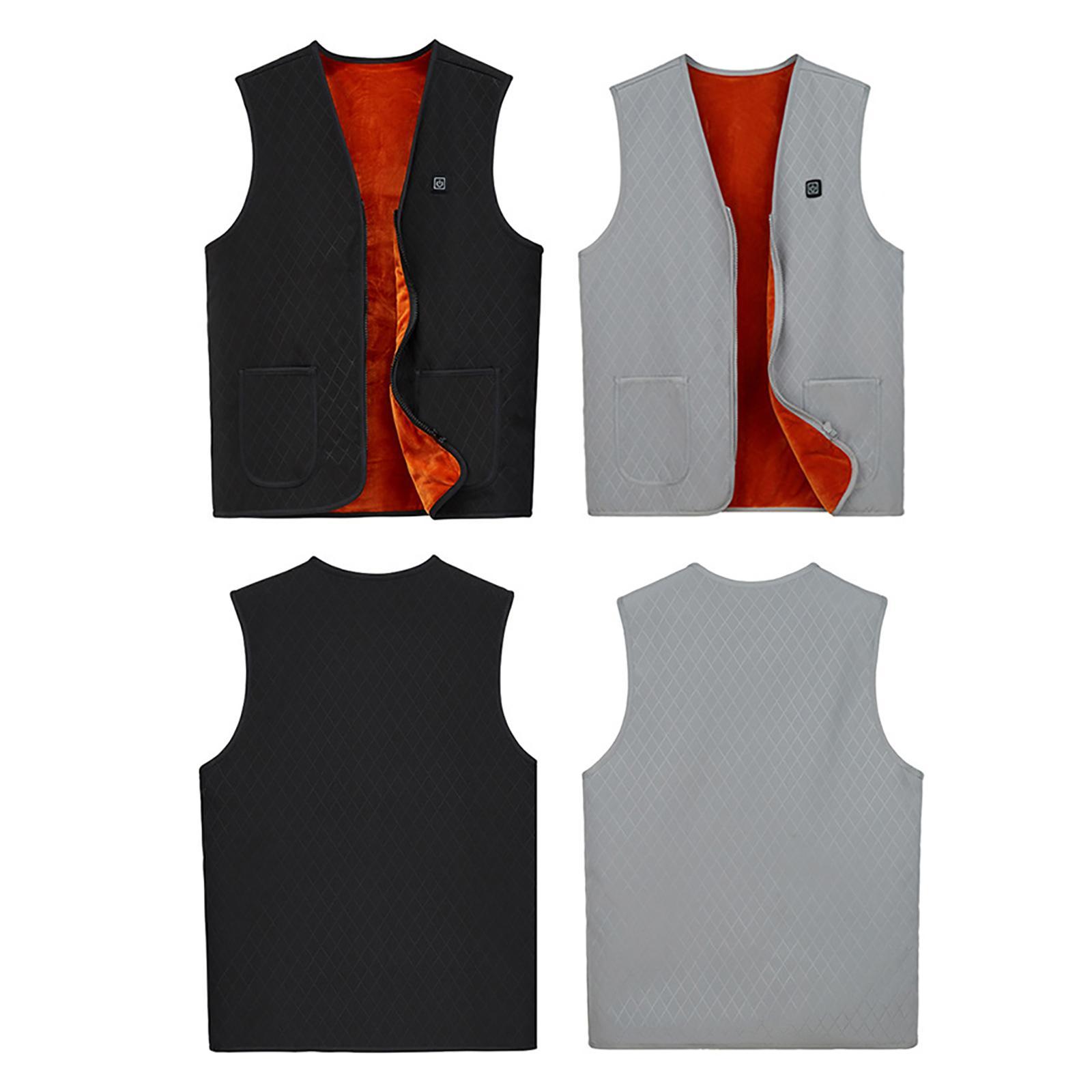 Electric Heated Vest Warm Jacket Heating Waistcoat for Fishing