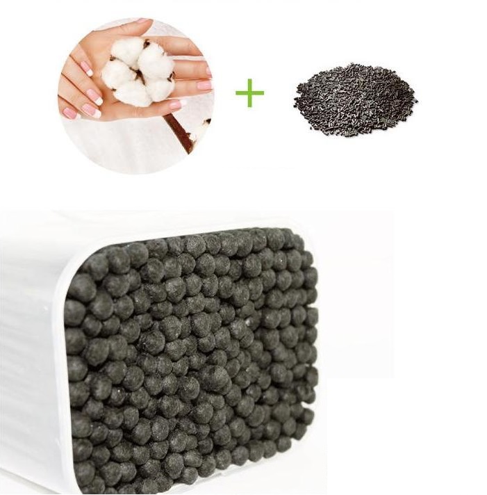 Hộp 180 chiếc tăm bông tai than hoạt tính Seiwa-Pro , bông gòn tự nhiên mềm mại không gây đau rát khi sử dụng - nội địa Nhật Bản