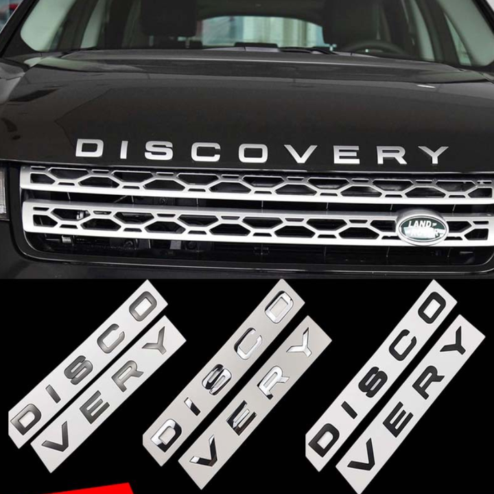 Sản phẩm Decal, Tem Cao Cấp DISCOVERY 3D Chất Liệu INOX Dán Trang Trí Ô Tô/ Mã sản phẩm G100803