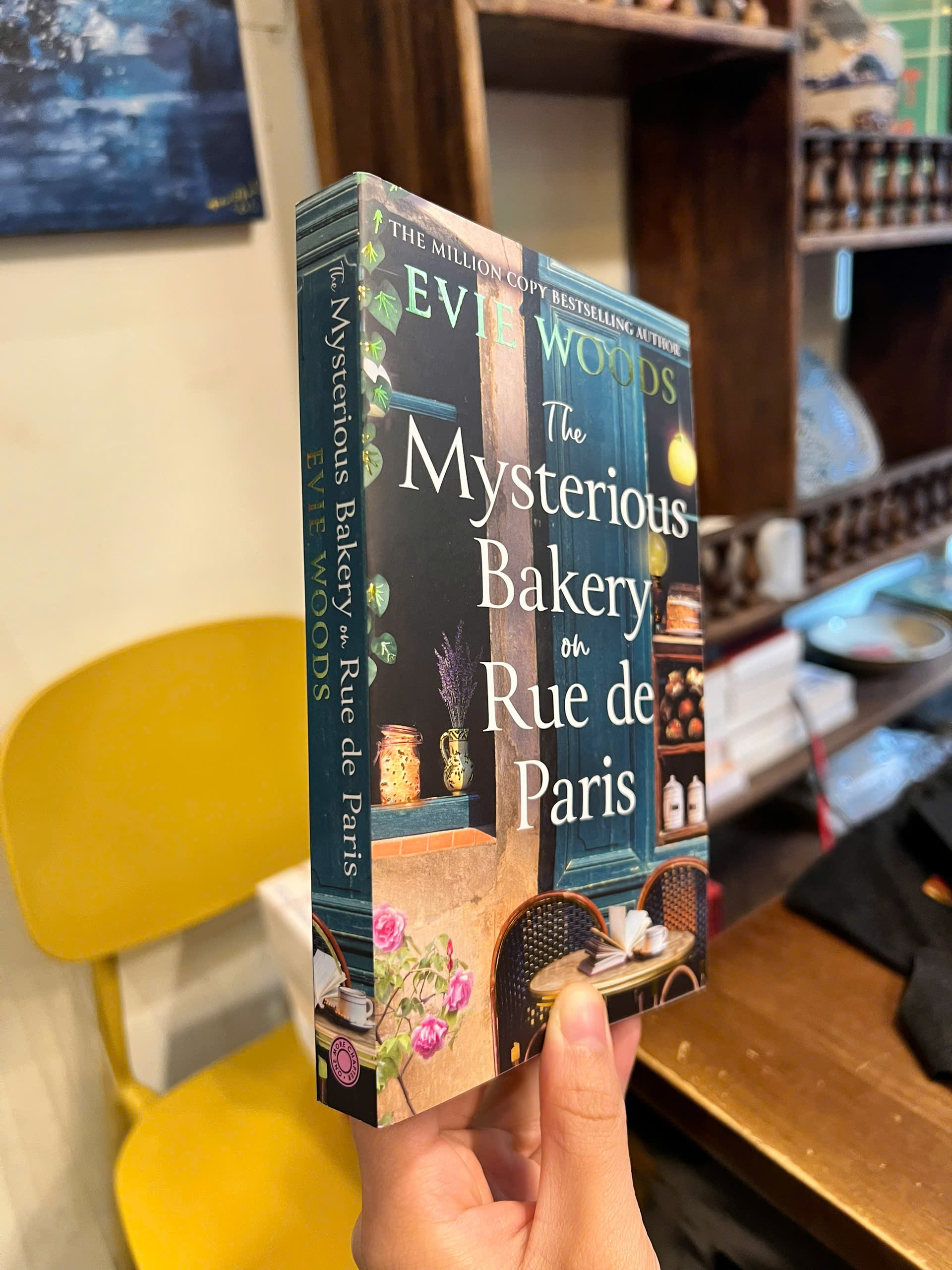 Sách - The Mysterious Bakery On Rue de Paris by Evie Woods | Historical Fiction/ Ngoại văn Nhập khẩu