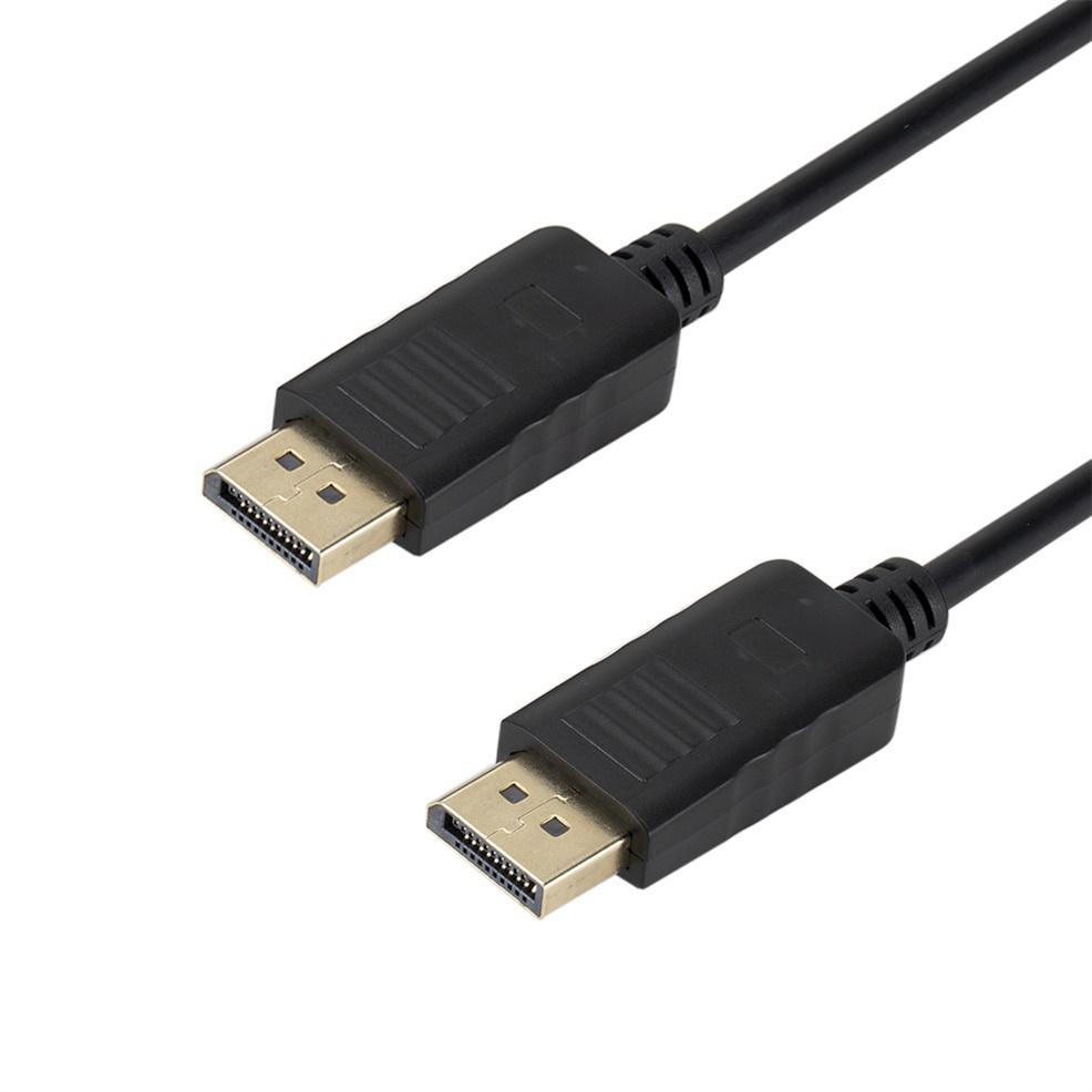 DisplayPort 1.2 Cable 1.8M 1080P HDR Display Port Audio Cable for Video PC Laptop TV Display Port 1.2 DP to DP Cable