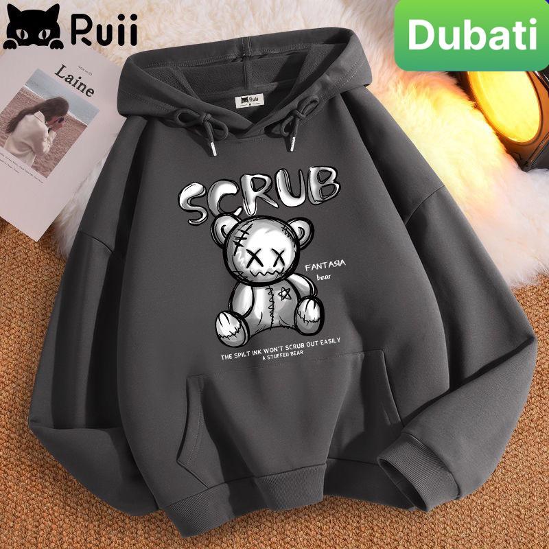 ÁO NỈ, ÁO KHOÁC HOODIE GẤU SCRUB SIÊU NGẦU NAM NỮ PHONG CÁCH CAO CẤP MỚI - DUBATI FASHION