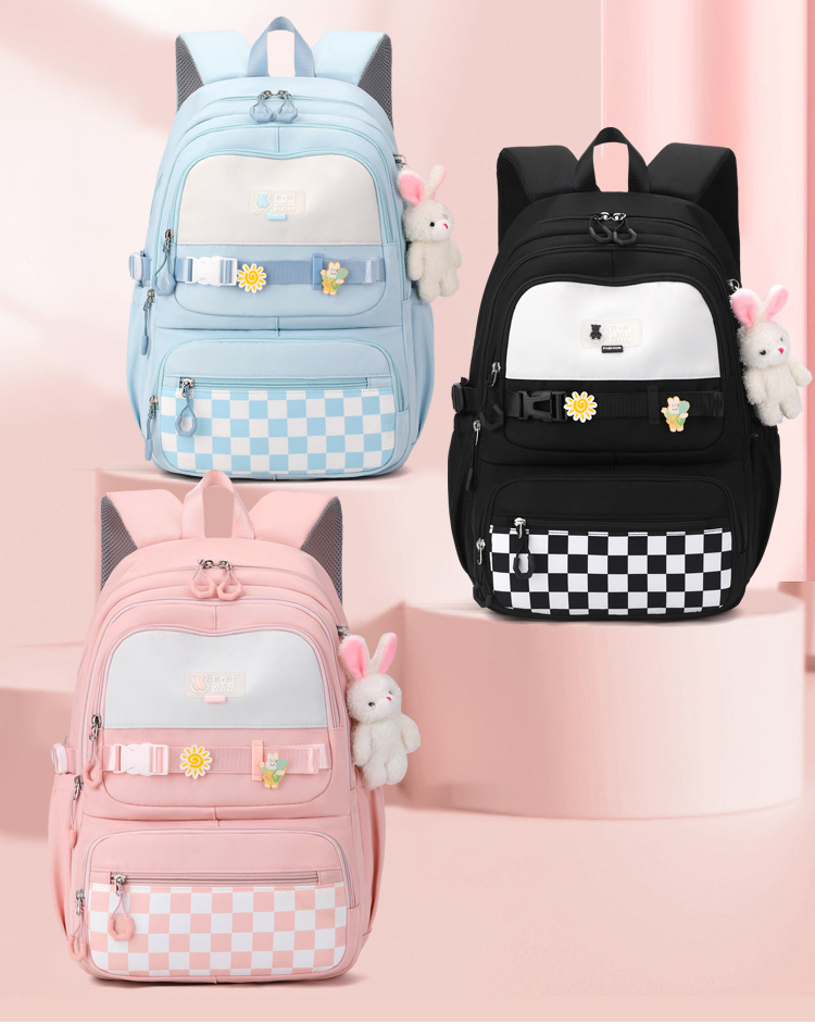 Balo thời trang phong cách Hàn Quốc dày dặn chống thấm nước dùng cho đi học, đi chơi - BEE GEE – BLTT9055A