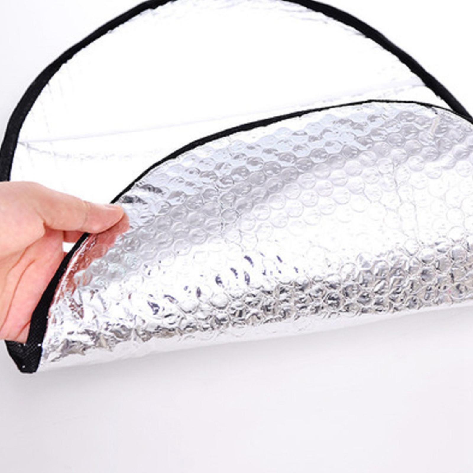Motorcycle Moped Seat Cover Aluminum Film Dustproof Motorbike Seat Pad Cover