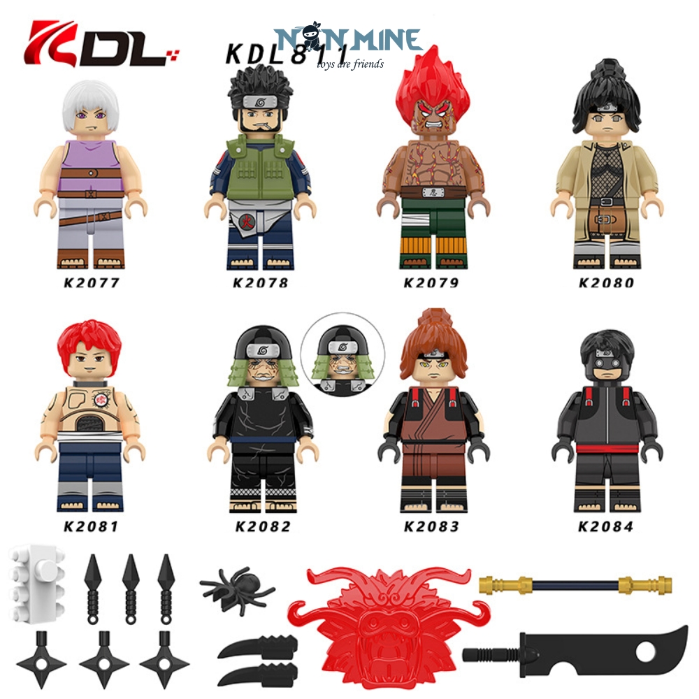 Minifigures Lắp Ráp Mô Hình Naruto Nhân Vật Truyện Tranh Hoạt Hình Sasori Madara KDL811