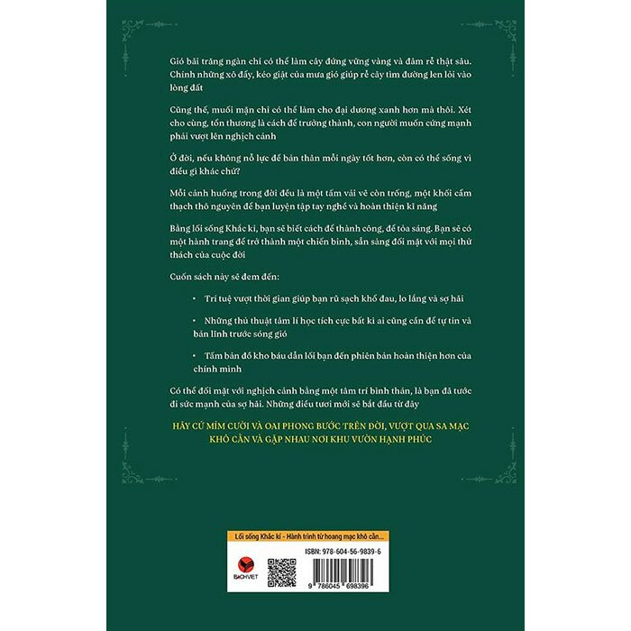 Lối Sống Khắc Kỉ - Hành Trình Từ Hoang Mạc Khô Cằn Đến Khu Vườn Hạnh Phúc - Jonas Salzgeber - Nguyễn Nguyên Khôi & Nguyễn Ngọc Hân dịch -