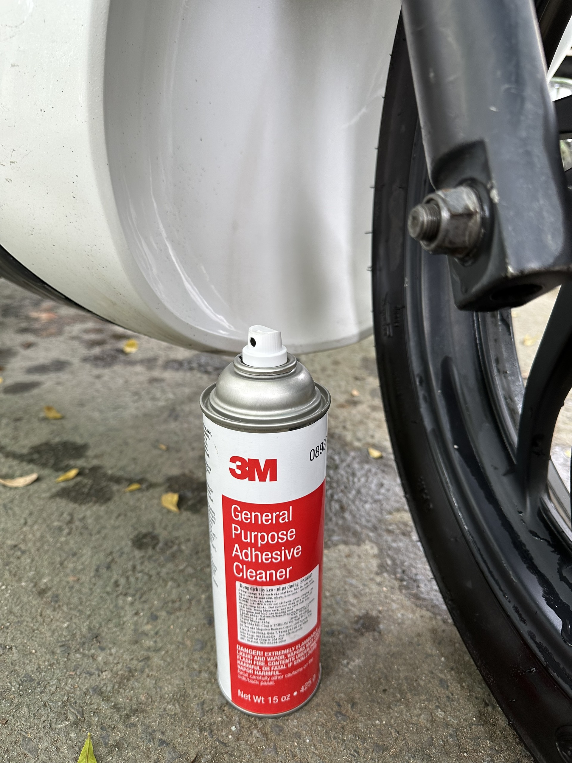 Dung dịch tẩy keo- nhựa đường 3M 08987- Nhập khẩu Mỹ 425g ( keo 2 mặt, nhựa đường, keo logo tem nhãn,...)