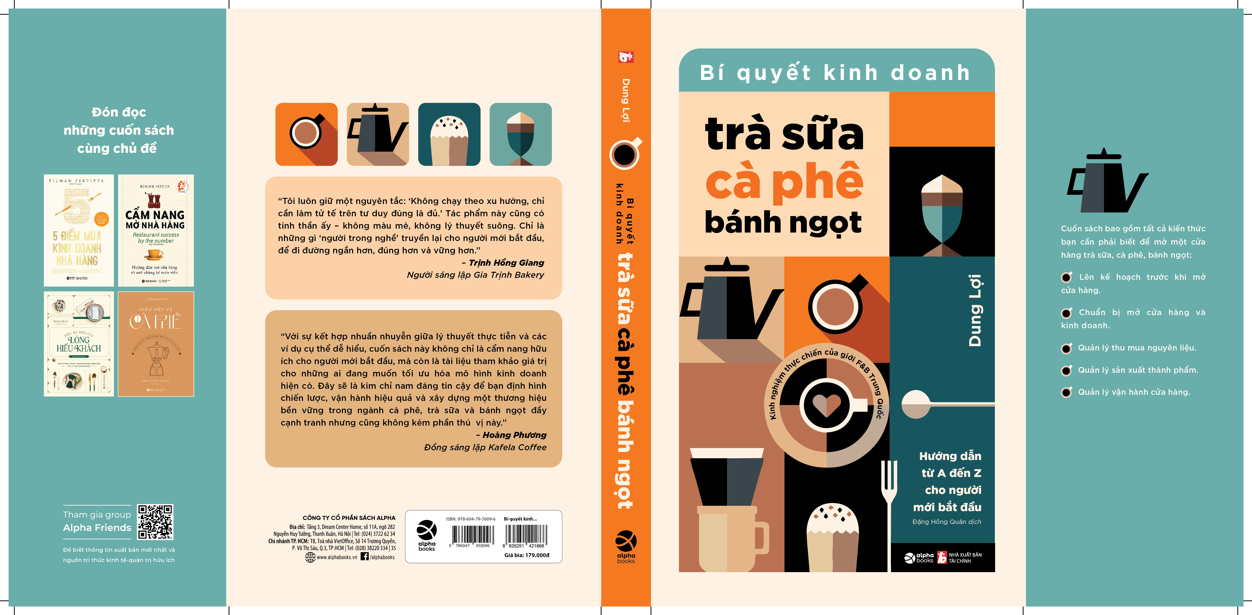 Sách Bí Quyết Kinh Doanh Trà Sữa, Cà Phê & Bánh Ngọt