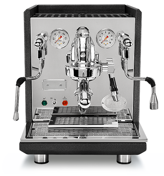 Máy pha cà phê ECM Synchronika Anthracite - Dual Boiler System with Rotary Pump - Hàng nhập khẩu