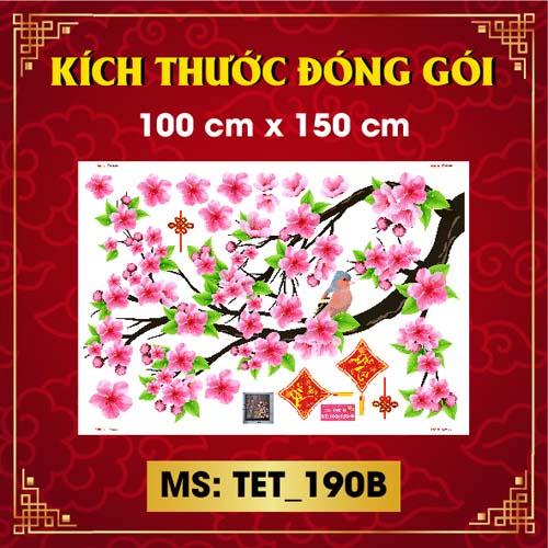 DECAL TRANG TRÍ TẾT 2023 COMBO SỐ 74